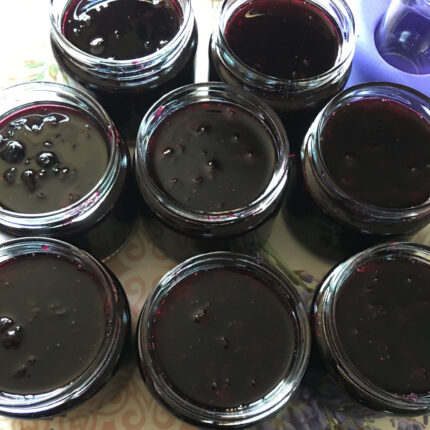 Organik Yabanmersini Reçeli - Organic Blueberry Jam